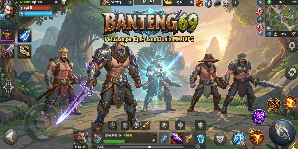 Gameplay seru dalam BANTENG69 dengan petunjuk visual yang menawan.