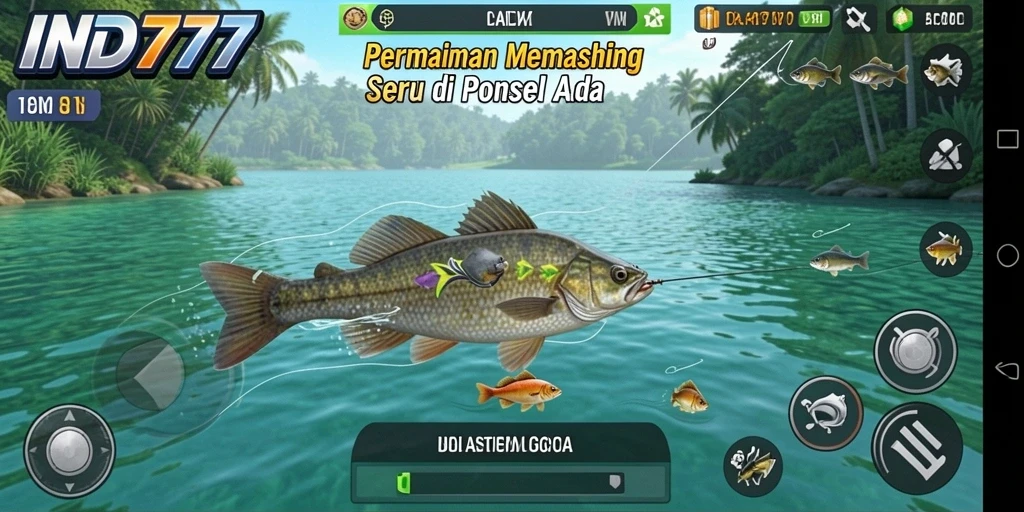 Gameplay memancing yang mendebarkan dengan grafis menawan.
