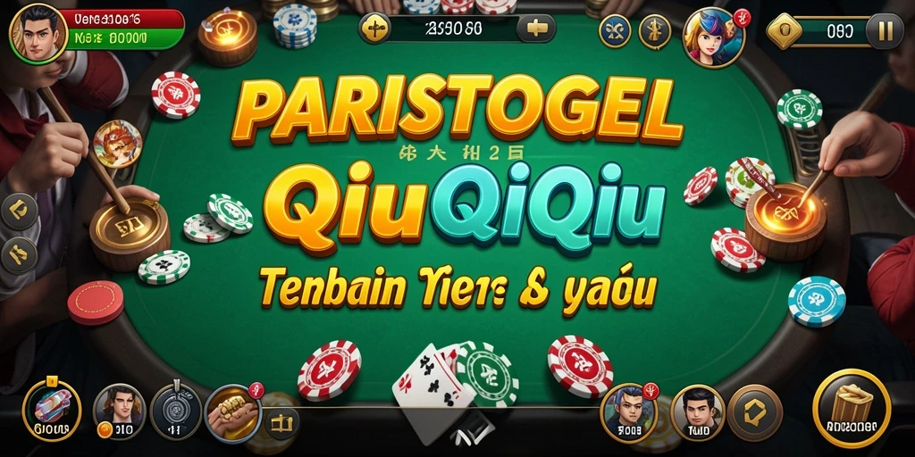 Tampilan gameplay QiuQiu yang seru dan menarik.