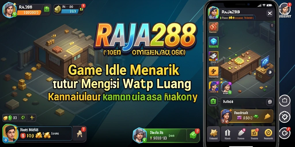 Tampilan antarmuka gameplay RAJA288 yang sederhana dan menarik.
