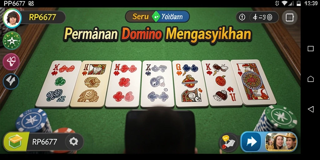 Tampilan gameplay seru dalam aplikasi RP6677 yang mengasyikkan.