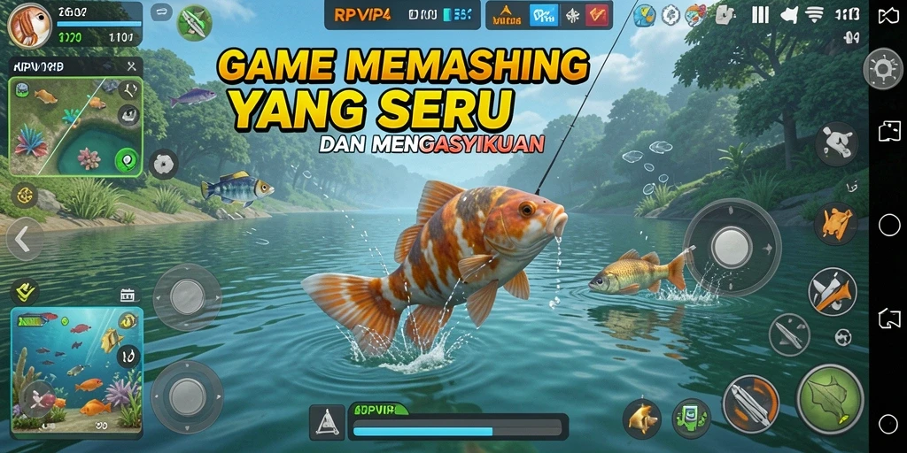 Tangkapan ikan yang menakjubkan dan pengalaman memancing yang mendebarkan.