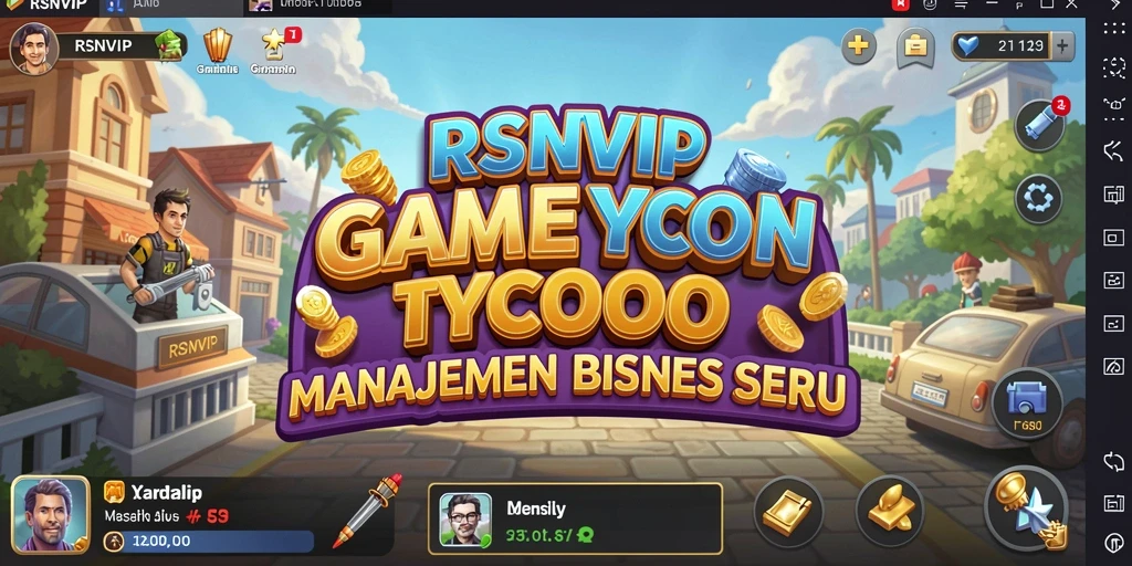 Tampilan menarik dari gameplay RSNVIP yang seru.