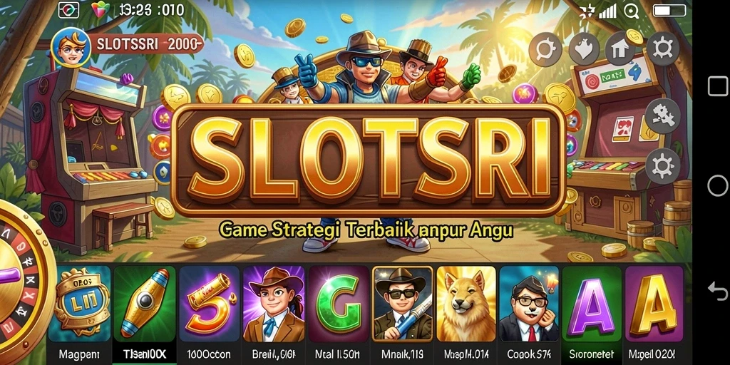 Tampilan gameplay SLOTSRI yang penuh strategi dan tantangan.