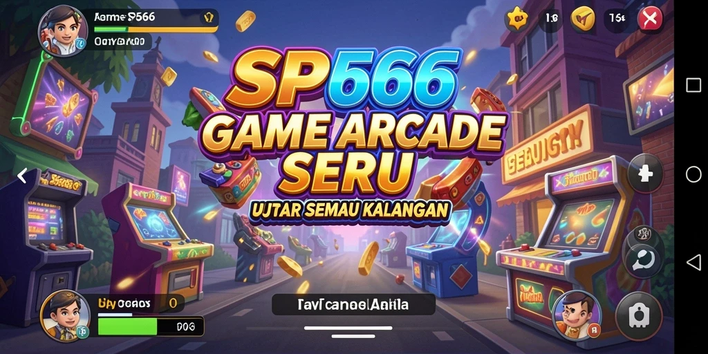 Tangkap momen seru gameplay SP666 dengan tantangan Arcade yang menarik.