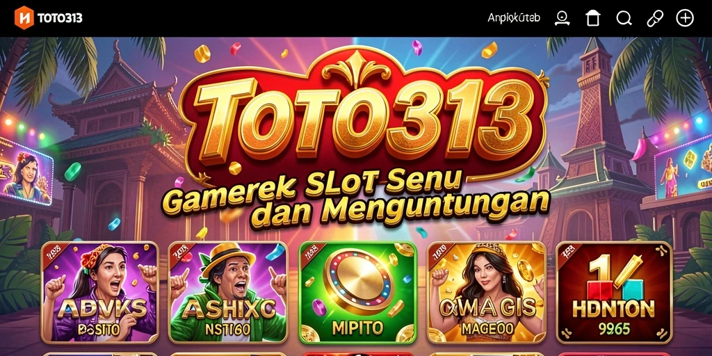 Tampilan gameplay yang menarik dari TOTO313 saat bermain slot.