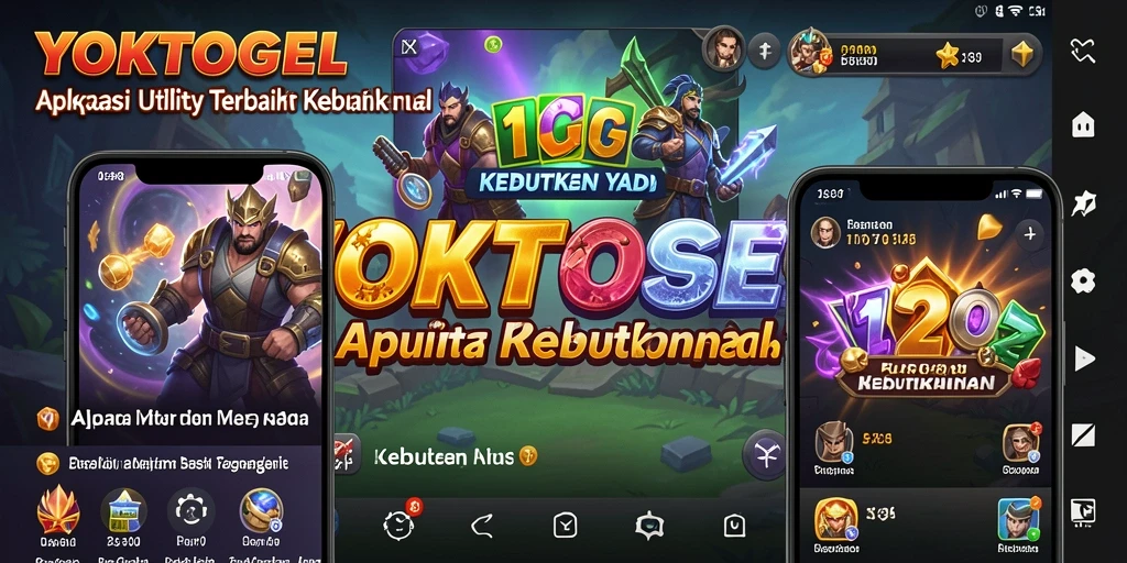 Tampilan utama YOKTOGEL yang intuitif dan informatif.
