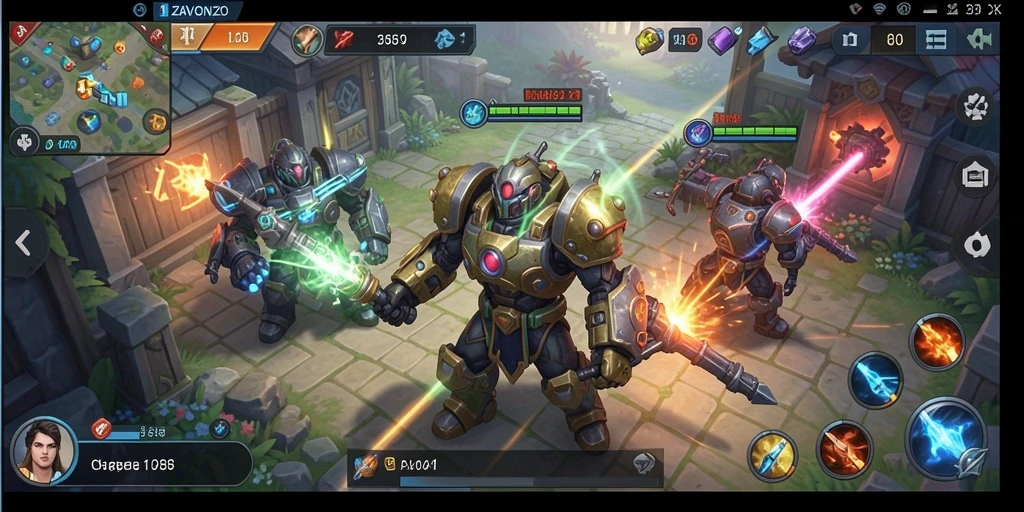 Gameplay menarik dalam ZAVONZO dengan strategi yang mendebarkan.