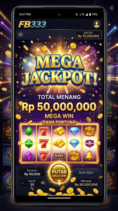 Tampilan antarmuka fb333 yang menarik dan mudah dinavigasi.